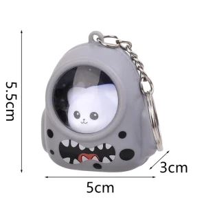 جا کلیدی چراغ دار طرح گربه و خرس