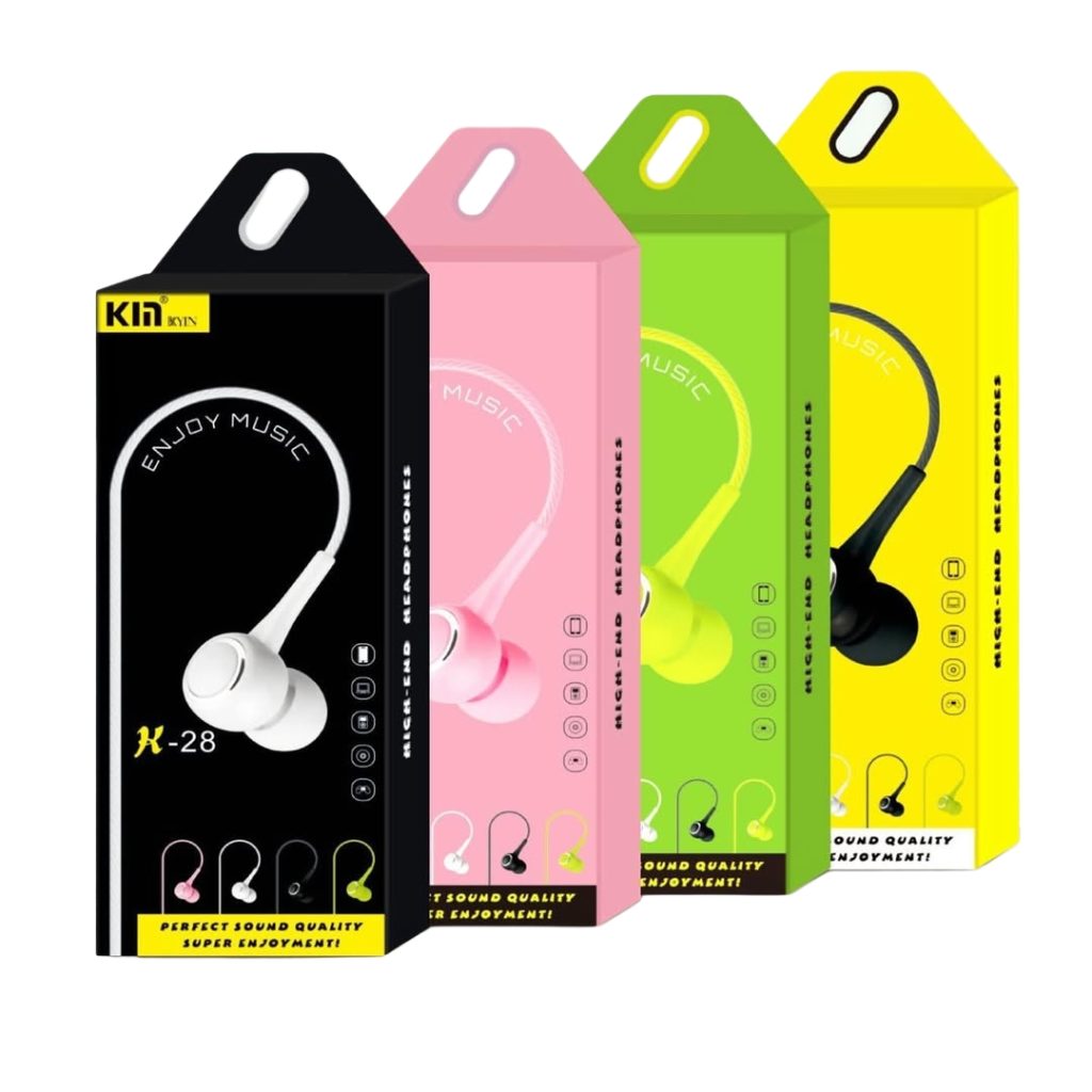 هندزفری سیمی تاپ کور مدل k28