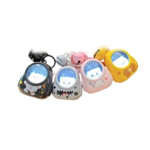 جا کلیدی چراغ دار طرح گربه و خرس