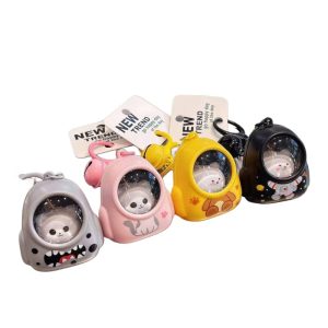 جا کلیدی چراغ دار طرح گربه و خرس