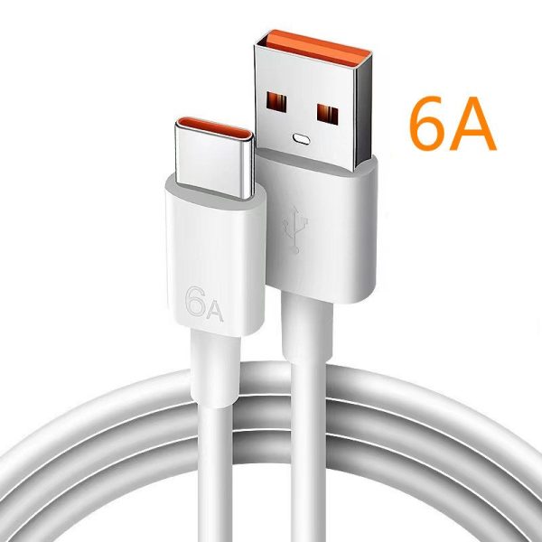 کابل شیائومی تایپ سی خروجی 6 آمپر
