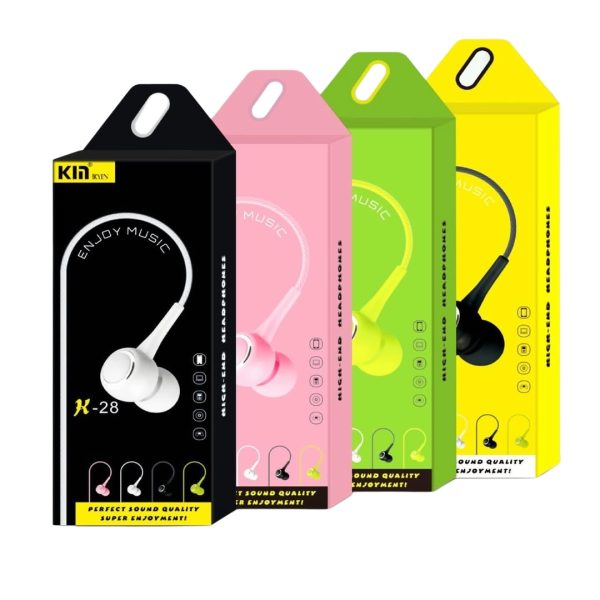 هندزفری سیمی تاپ کور مدل k28